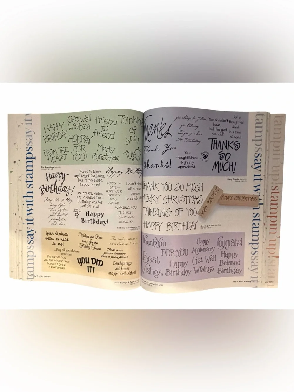 Stampin' Up! Idea Book & Catalog 2001-2002 Edition